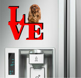 Cavalier King Charles Spaniel Dog Love Park Dog Fridge Refrigerator Car Magnet