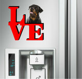 Rottweiler Cute Dog Fridge Refrigerator Car Magnet