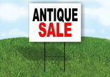 ANTIQUE SALE Yard Sign with Stand LAWN SIGN