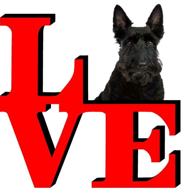 Scottish Terrier Cute Dog Fridge Refrigerator Car Magnet