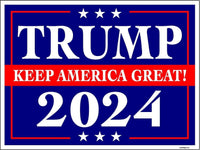 3 Pack Eco Trump Keep America Great 2024 Bumper Magnet 4 in x 3 in