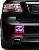 3 Pack Eco Women for Trump 2024 Pink Bumper Magnet 4 in x 3 in
