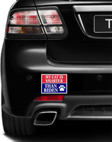 3 Pack Eco My Cat is Smarter Than Joe Biden Trump Political Bumper Magnet 4 in x 3 in