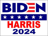 3 Pack Eco Biden Harris 2024 Joe Kamala Biden Star Bumper Magnet 4 in x 3 in