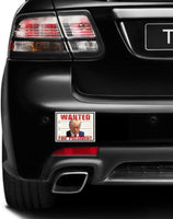 3 Pack Eco Wanted for President Trump Republican Bumper Magnet 4 in x 3 in