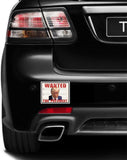 3 Pack Eco Wanted for President Trump Republican Bumper Magnet 4 in x 3 in