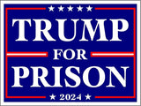 3 Pack Eco Trump for Prison 2024 Political Biden Bumper Magnet 4 in x 3 in