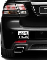 3 Pack Eco The Biden Corruption is Treason Bumper Magnet 4 in x 3 in