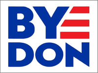 3 Pack Eco Byedon 2020 for President Bumper Magnet 4 in x 3 in
