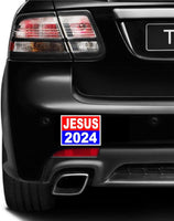3 Pack Eco Jesus 2024 Bumper Magnet 4 in x 3 in