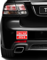 3 Pack Eco Trump 2024 Red Keep America Great Political Bumper Magnet 4 in x 3 in