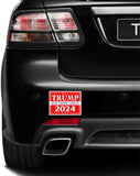 3 Pack Eco Trump 2024 Red Keep America Great Political Bumper Magnet 4 in x 3 in