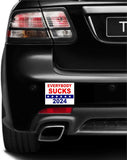 3 Pack Eco Everybody Sucks 2024 Political Bumper Magnet 4 in x 3 in